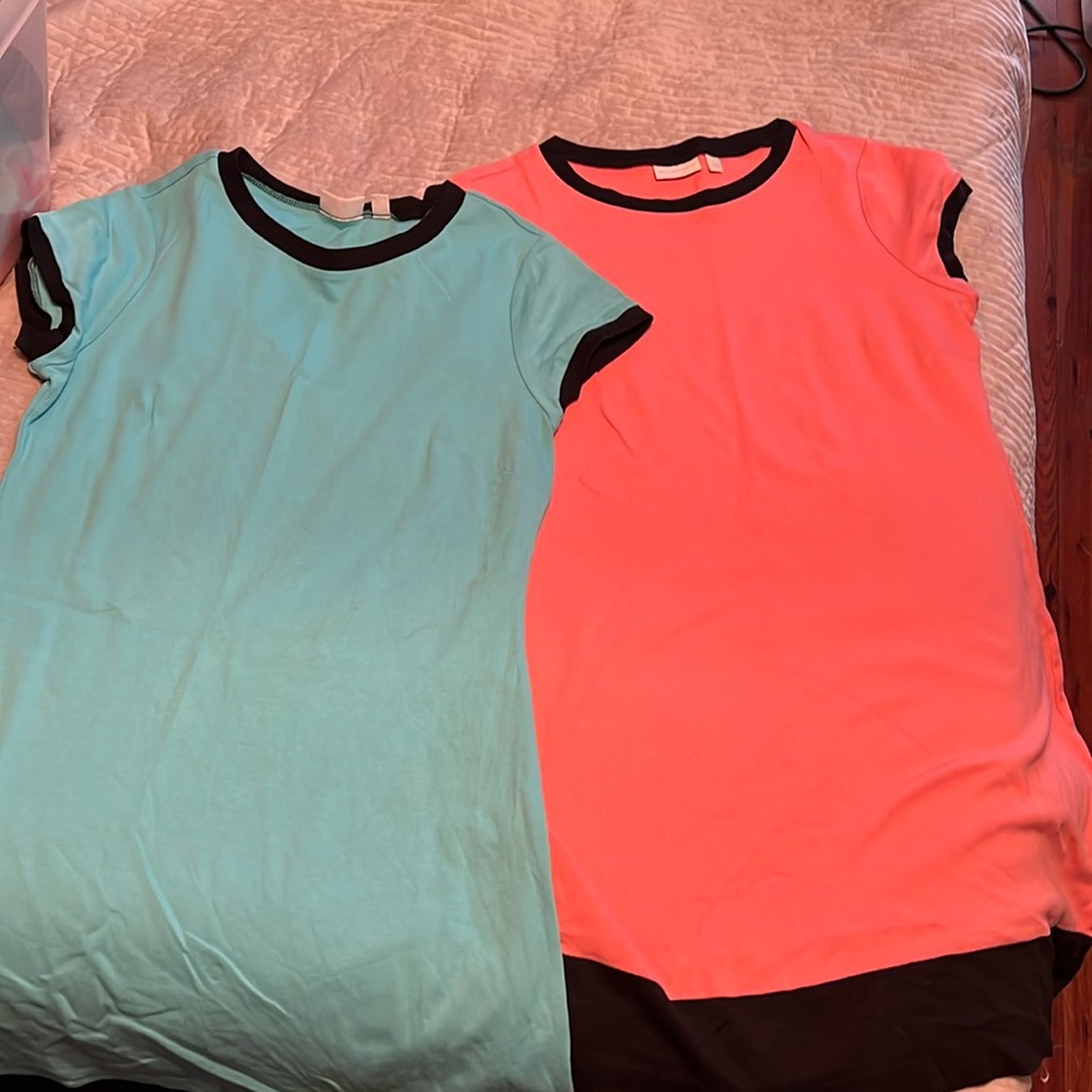 2 t shirt dresses